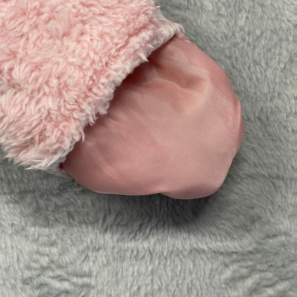Koala Baby Unicorn Pram Suit Toddler Pink Cream Faux Fur Hooded Bunting 18-24M